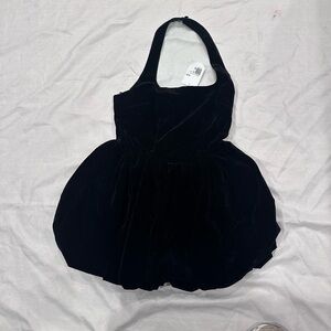 Forever 21 Black Mini Bubble Dress